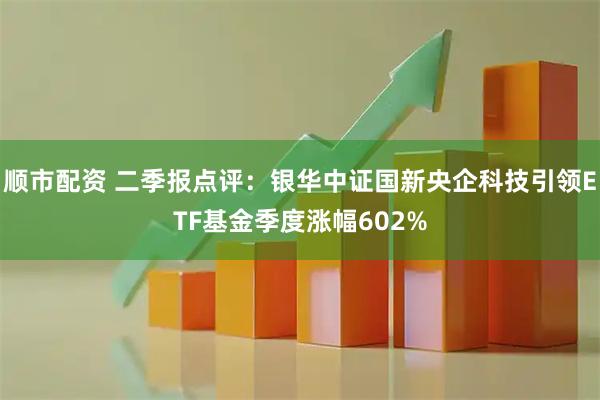 顺市配资 二季报点评:银华中证国新央企科技引领ETF基金季度涨幅602%